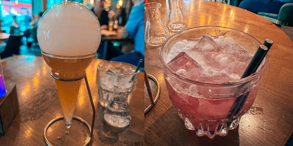 Photos of Drinks at the Bars in London